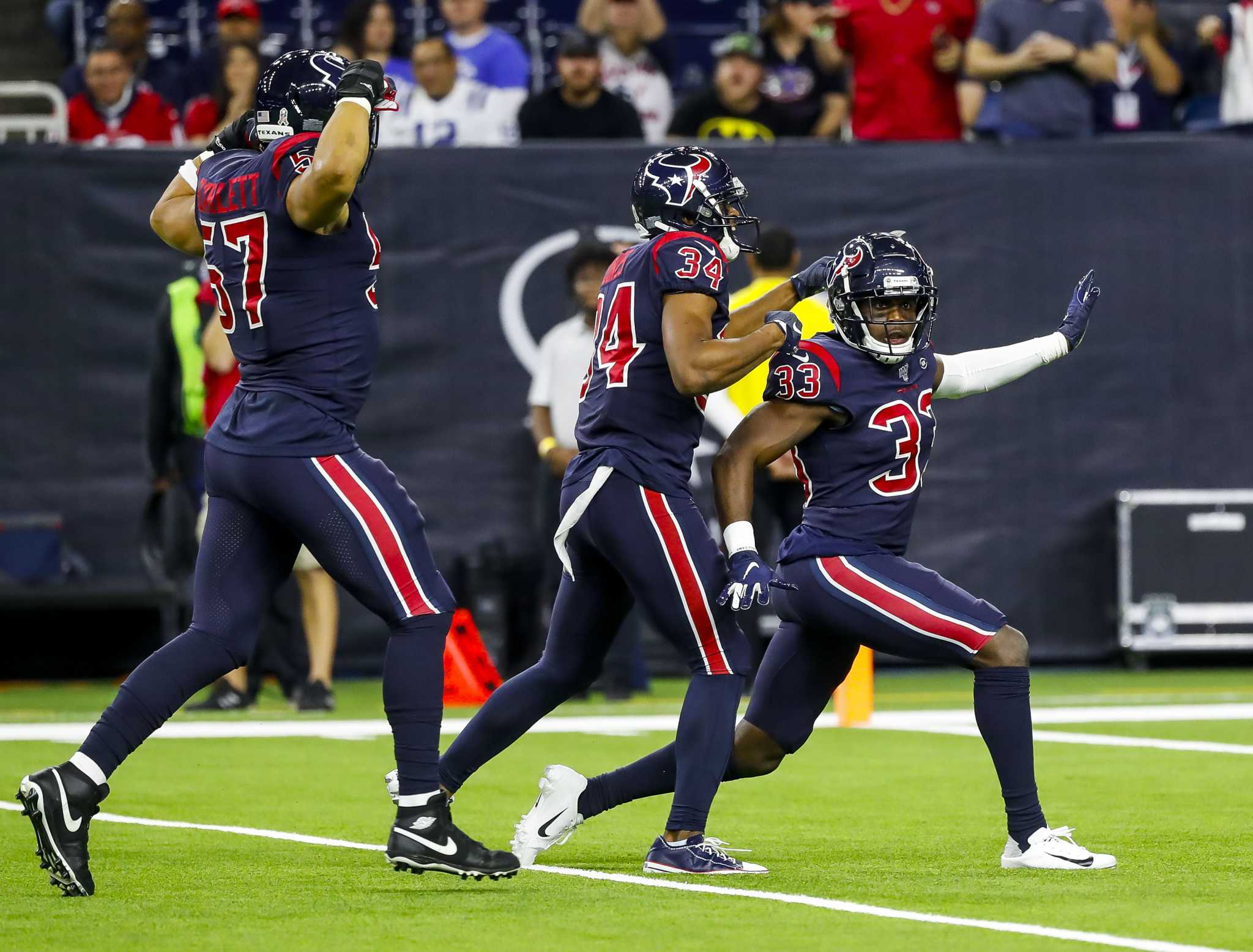 Houston Texans released final week 8 injury report, Dylan Cole is out