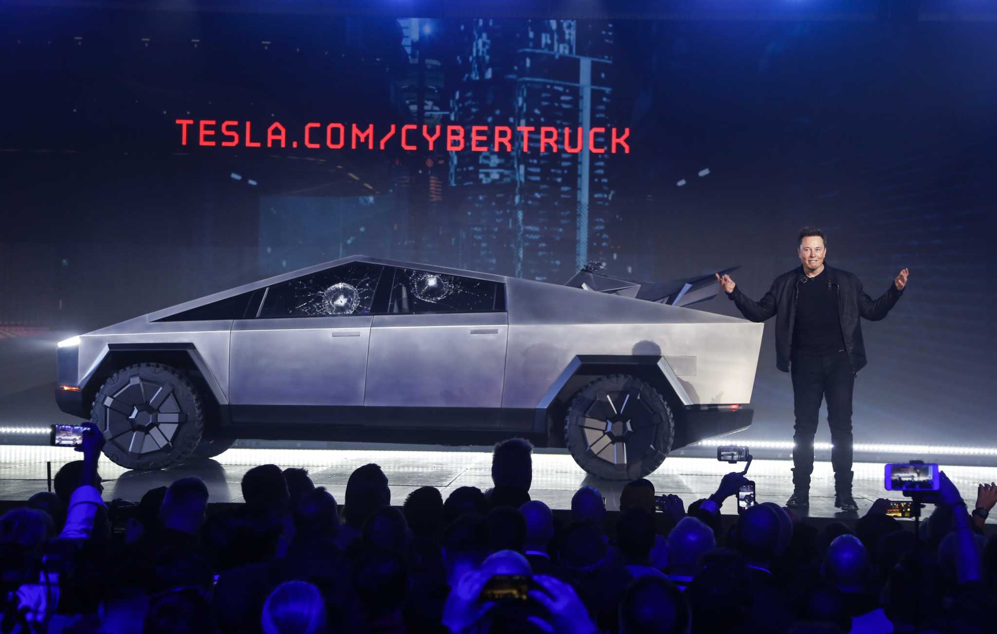 Tesla Unveils Pickup Truck In Demo Marred By Shattered Glass
