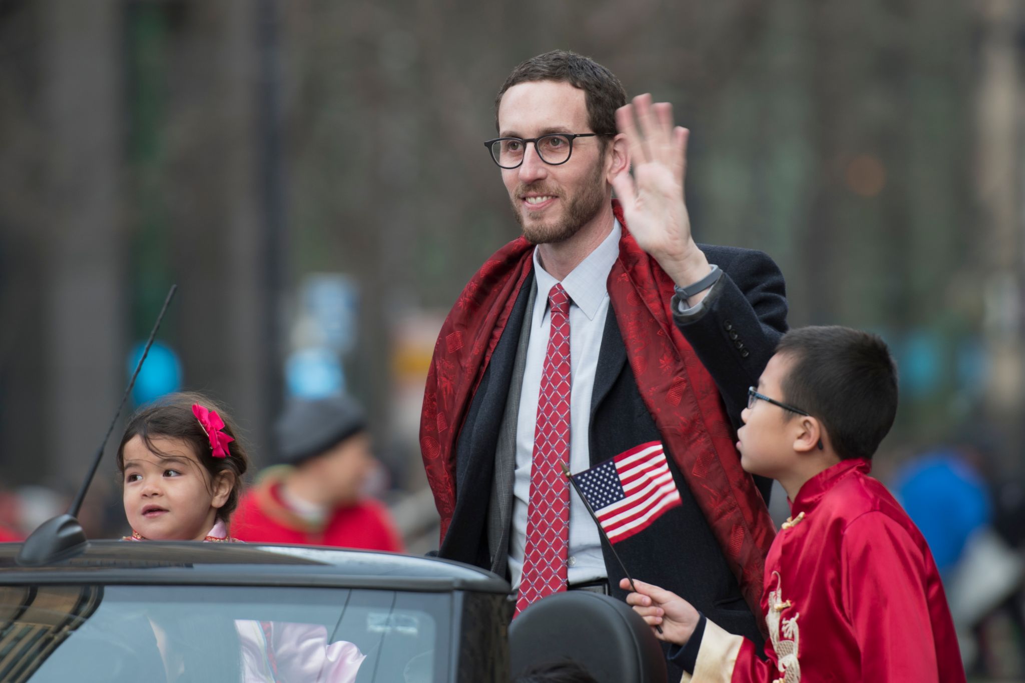 Watch A Very Tall Sen Scott Wiener Ride A Very Small Zamboni At