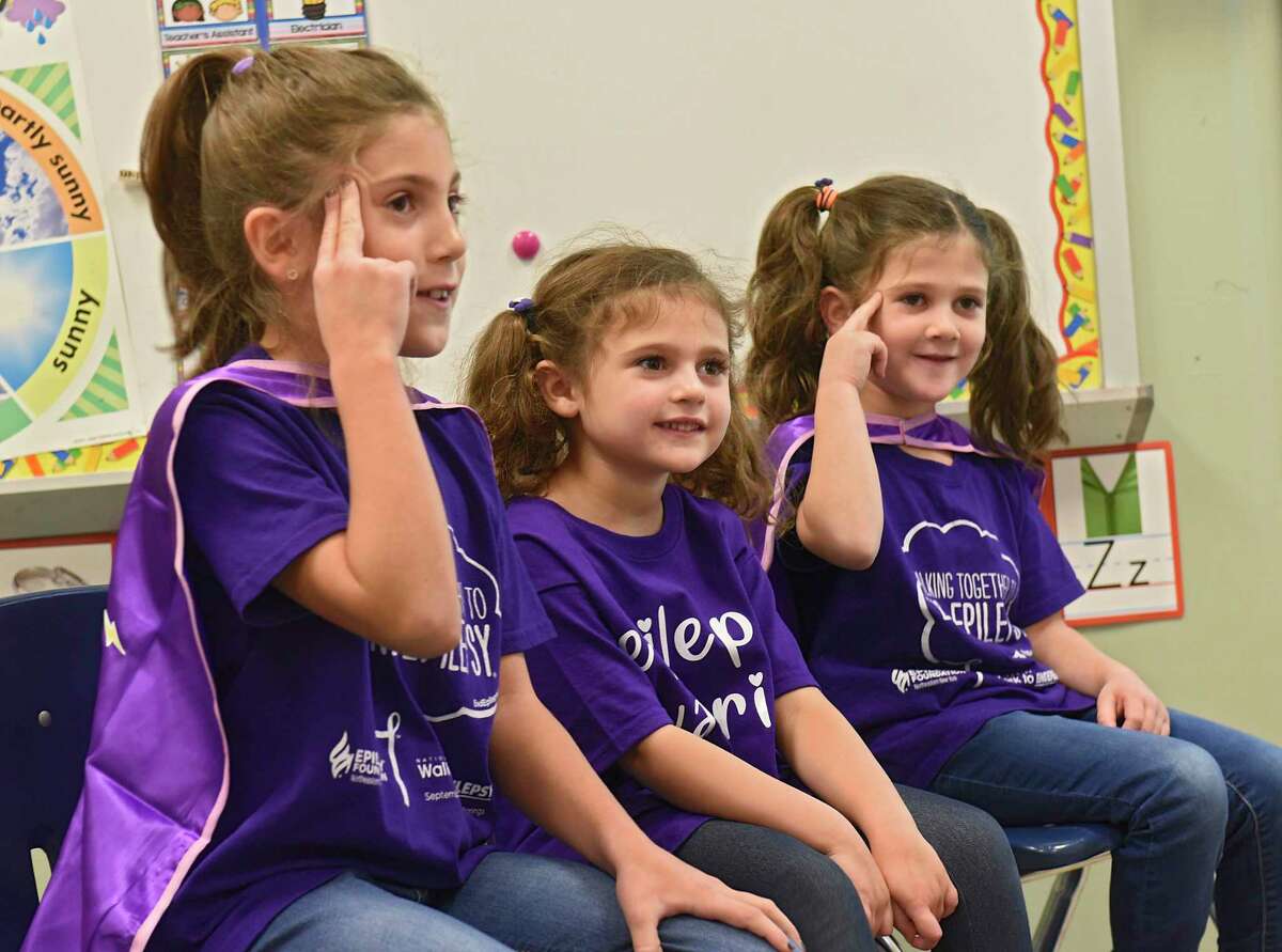 Big Sisters Don Capes Help Albany Preschooler Explain Epilepsy To
