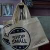 Promotional materials for Small Business Saturday include shopping bags at the newly opened Blackbird Emporium in Silsbee. Like many area store owners, Faith Williams is joining in the national promotion and looking at ways to cross promote other local businesses. Photo taken Friday, November 27, 2015 Kim Brent/The Enterprise