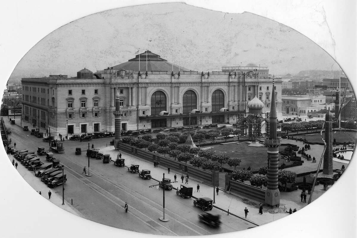The Civic Auditorium, probably in the early 1920s.