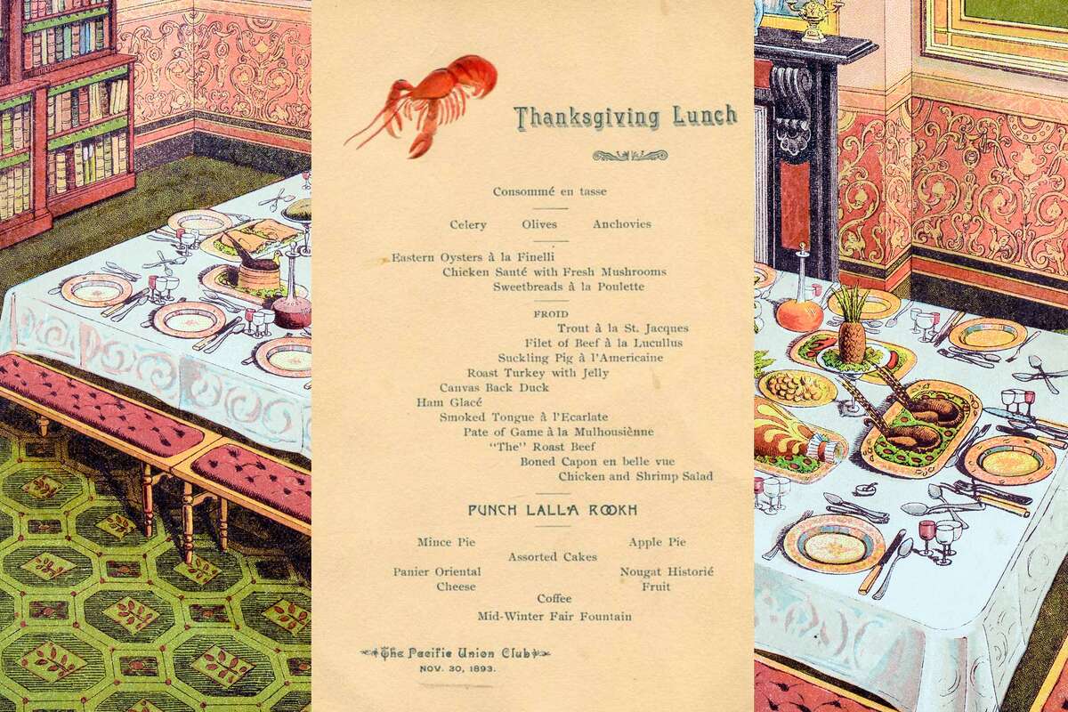 Thanksgiving dinner menus