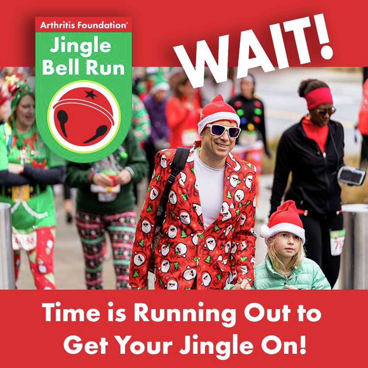 The Jingle Bell Run 5K in the New Haven area will be held on the waterfront in West Haven.