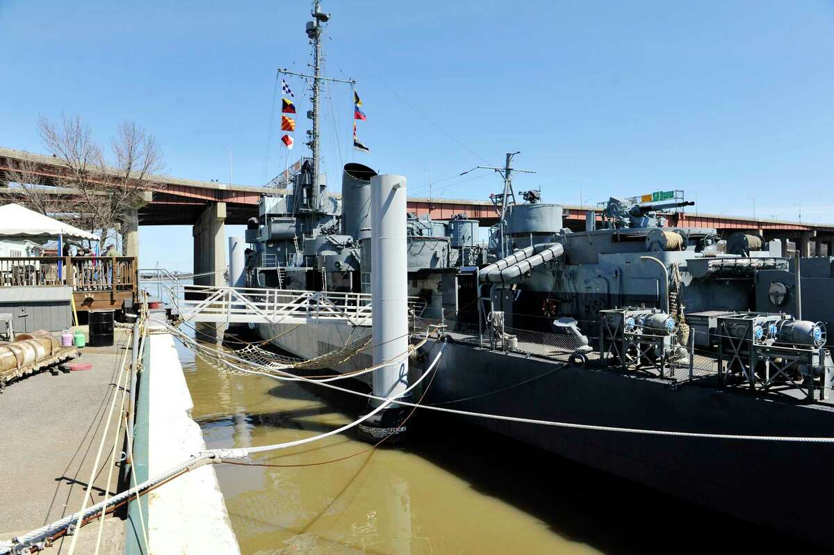 A view of the USS Slater. The site closes on Sunday, December 1, 2019 for the winter season. (Paul Buckowski / Times Union)