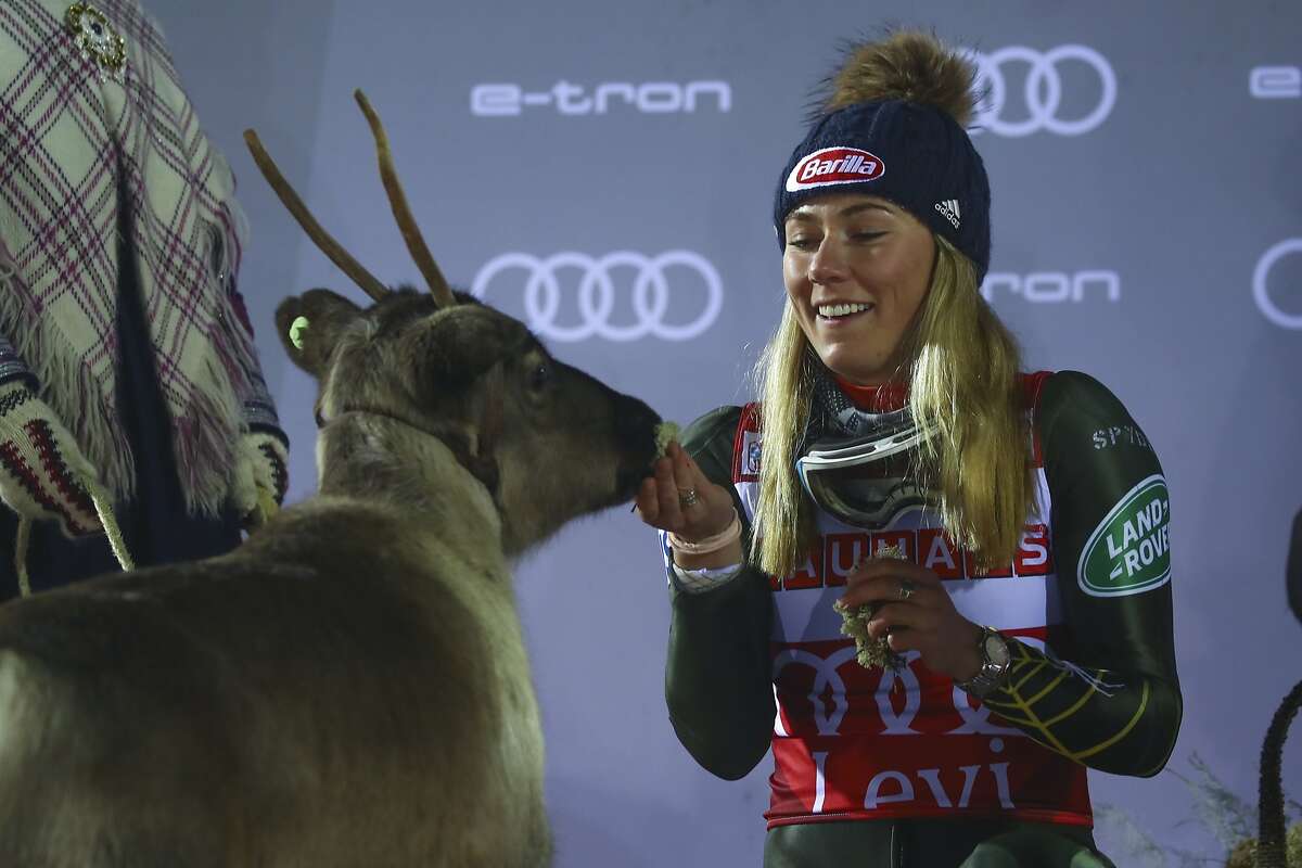 Mikaela Shiffrin sets record with 41st World Cup slalom win