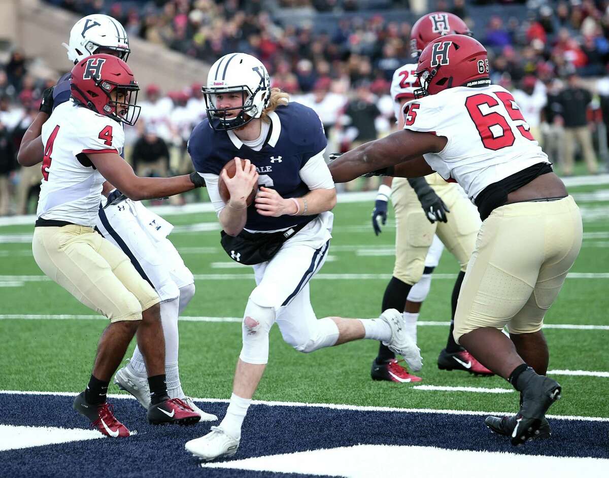 Yale quarterback Kurt Rawlings was named the Ivy League Offensive Player of the Year on Monday.