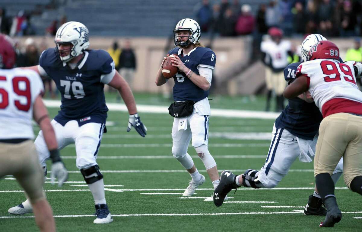 Yale quarterback Kurt Rawlings led the Bulldogs to the Ivy League title and the Bulldogs finished in the top 25 in both national FCS polls.