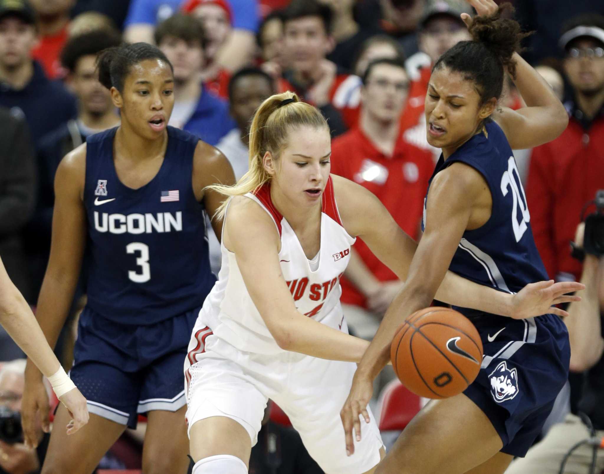 Uconn Adds Size Depth With All Big Ten Forward Dorka Juhasz Transferring From Ohio State