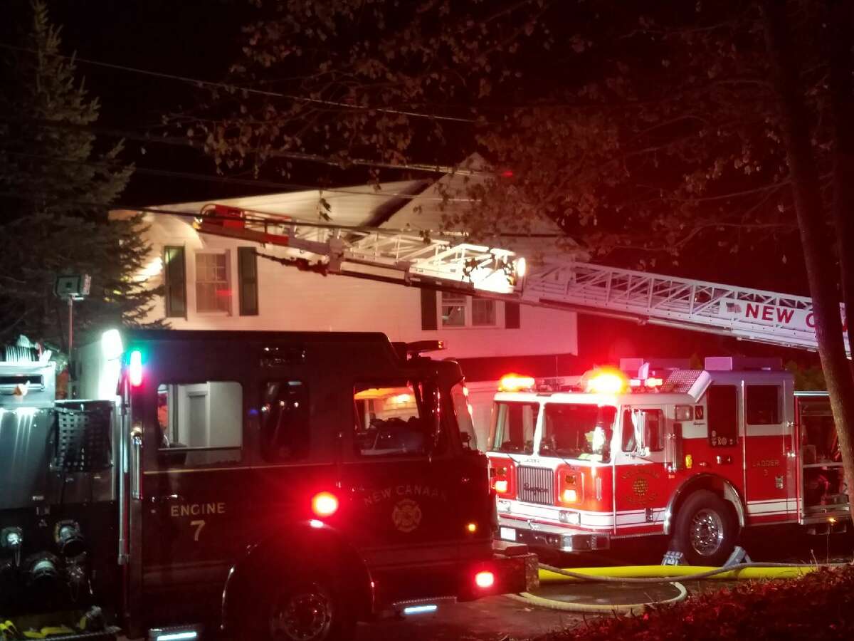 Fire in New Canaan
