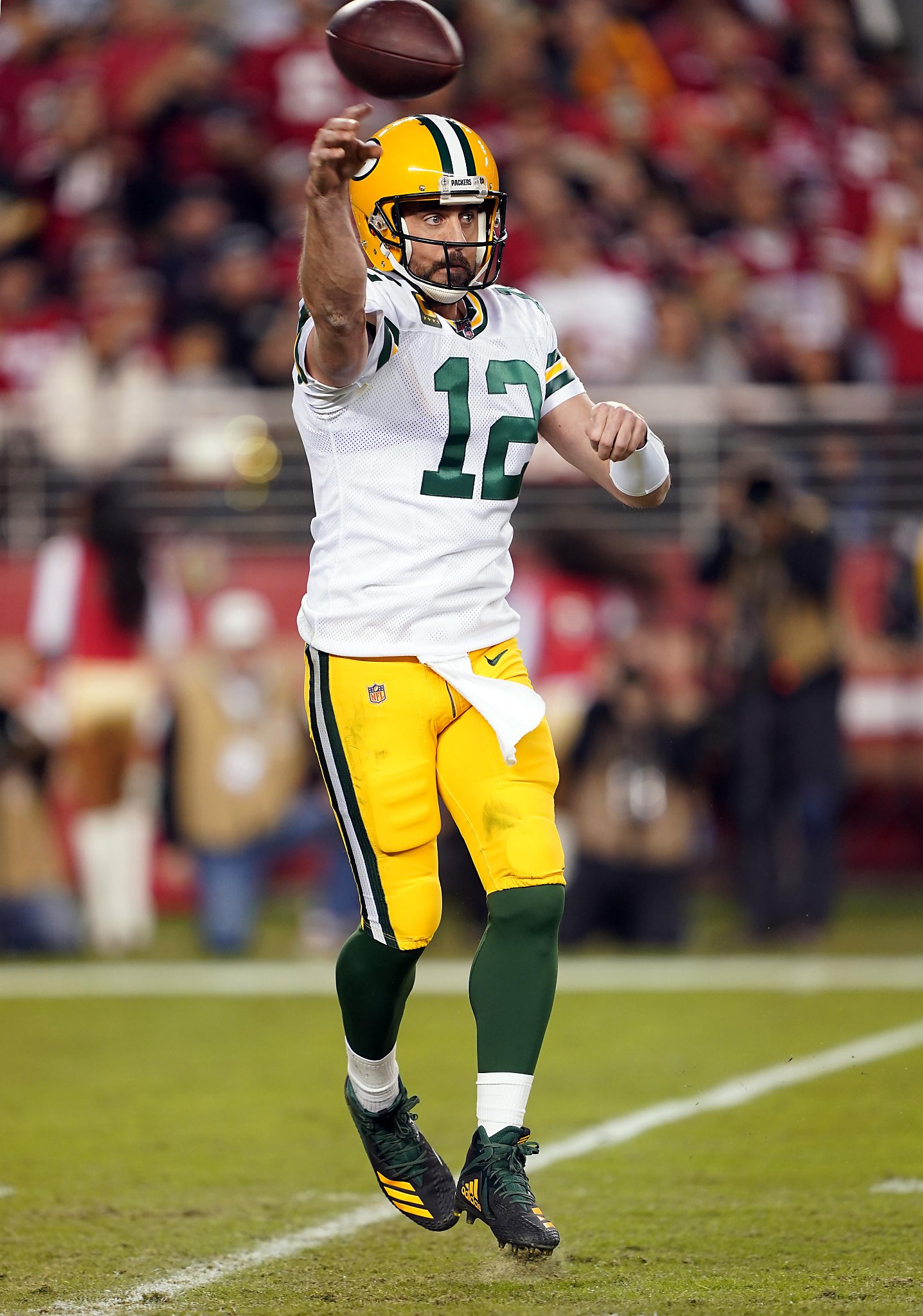 Packer Aaron Rodgers, northern California native, grew up a 49ers fan