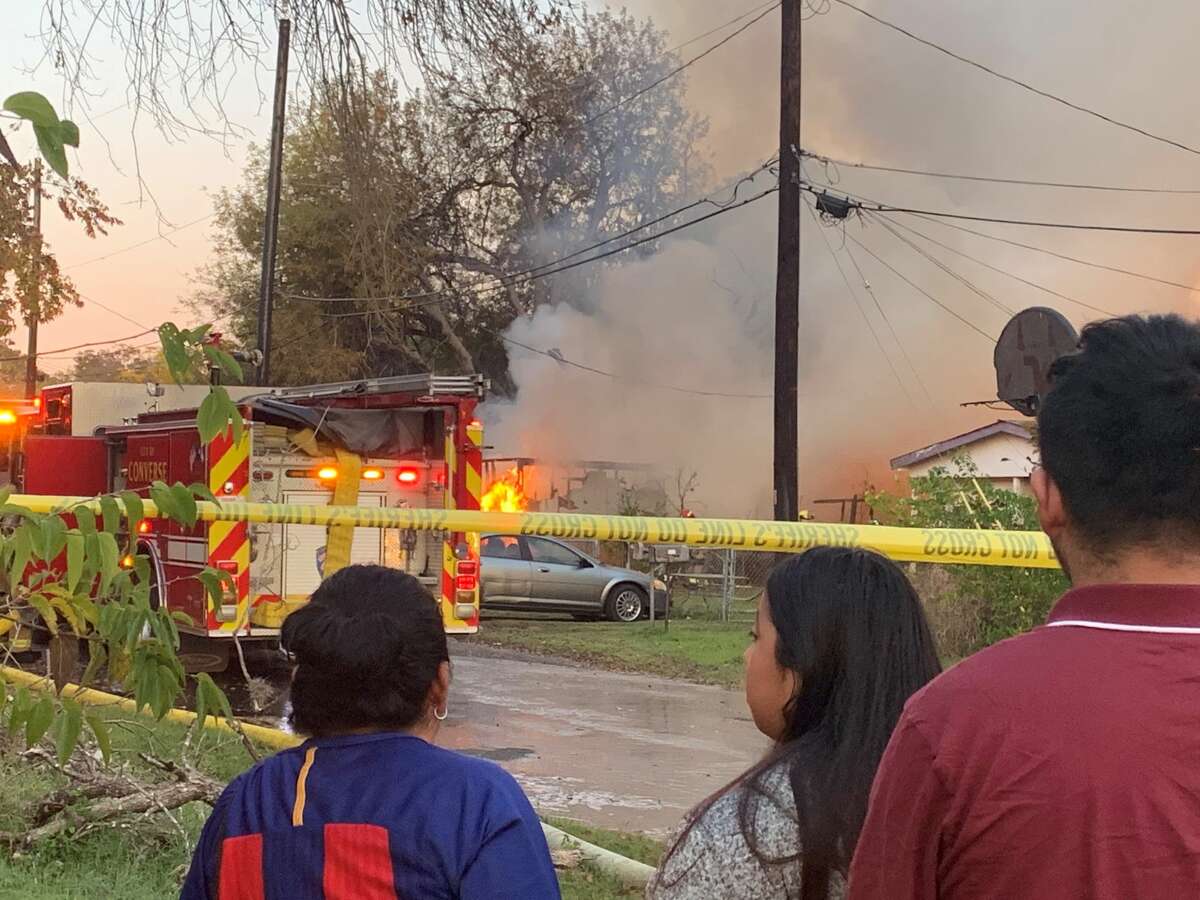 Fire Destroys San Antonio Home On Northeast Side