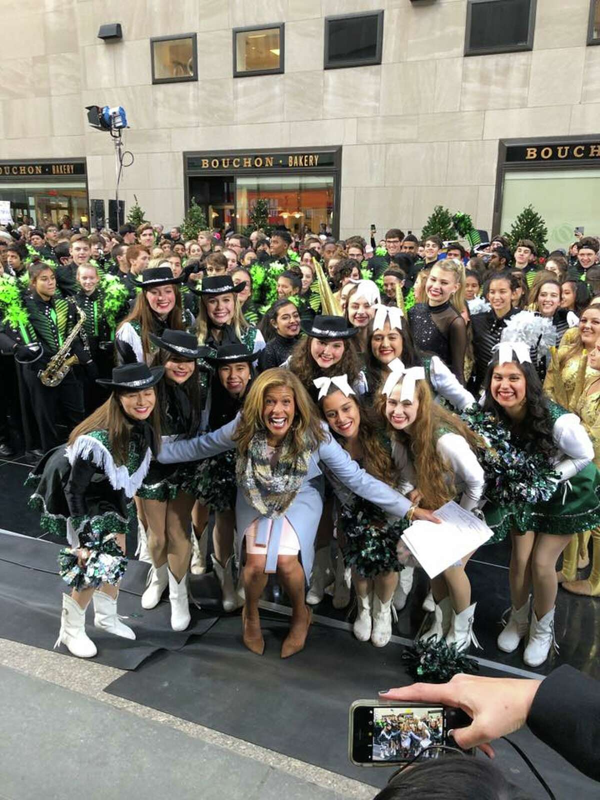 Reagan marching band, dancers stop by 'Today Show' while in NYC for