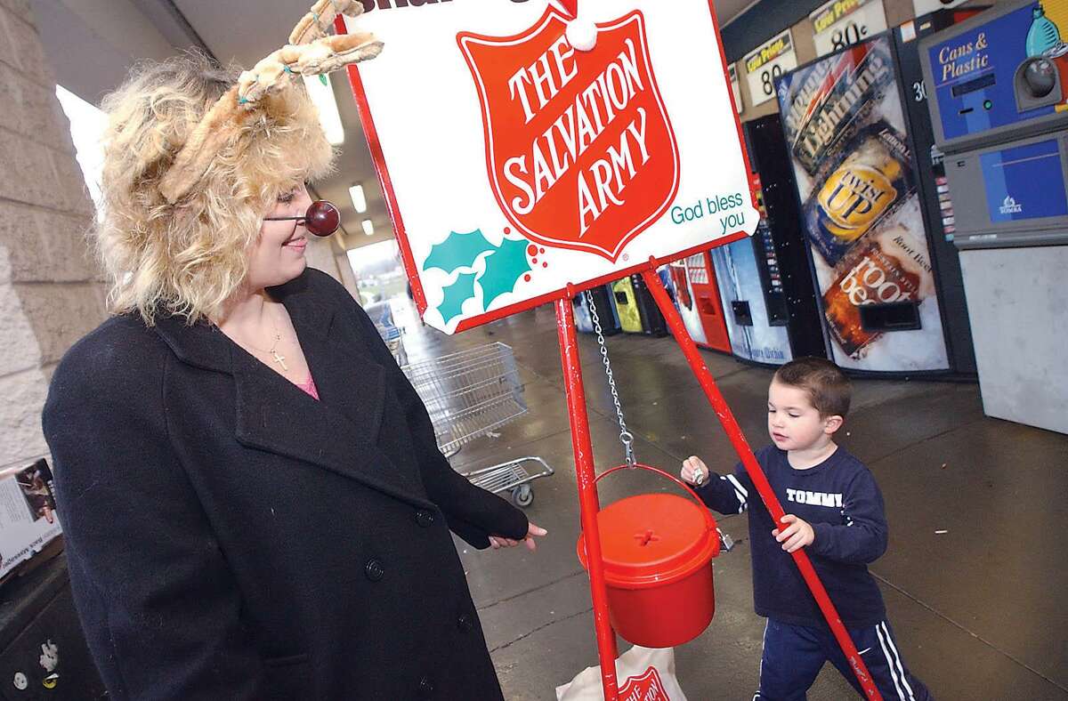 The Salvation Army has come up with a way to make donations electronically at their kettles.