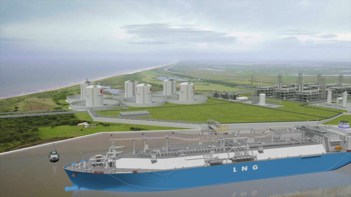 Houston liquefied natural gas company Commonwealth LNG is seeking permission from the Federal Energy Regulatory Commission to build an export terminal at the mouth of the Calcasieu Ship Channel along the Gulf of Mexico in Louisiana. 