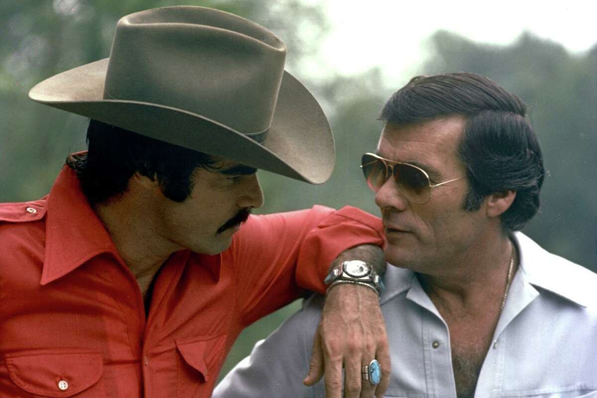 Burt Reynolds and Hal Needham in Jesse Moss's "The Bandit."