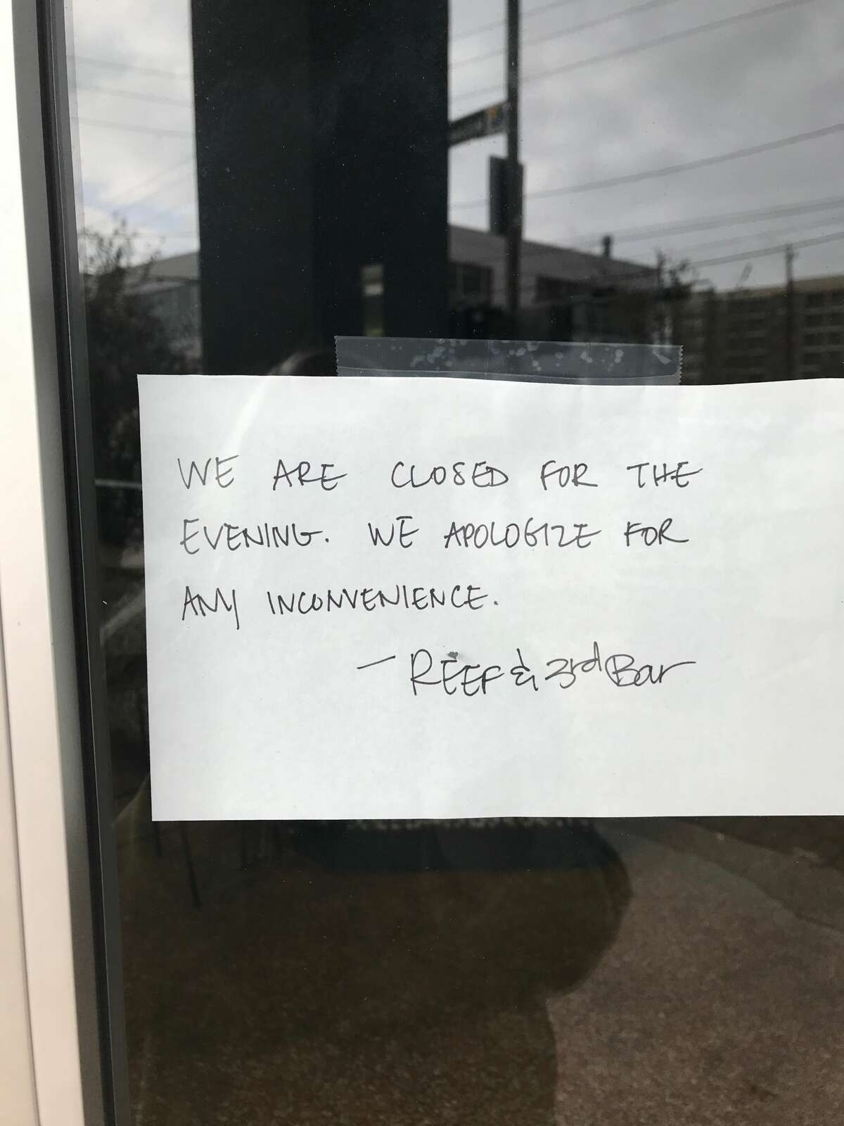 Reef, at 2600 Travis St., from chef Bryan Caswell closed its doors on Monday, a representative for the restaurant confirmed via email Tuesday.
