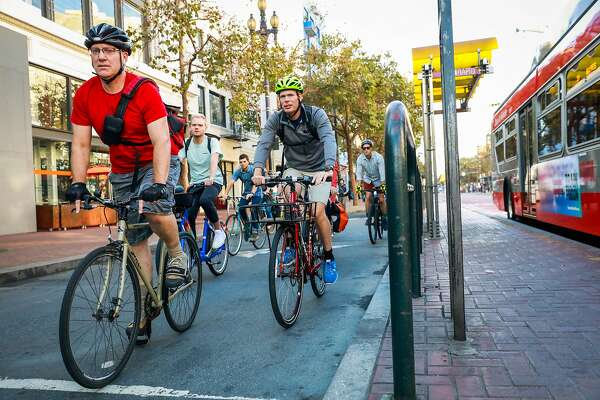 bike lanes are white lanes