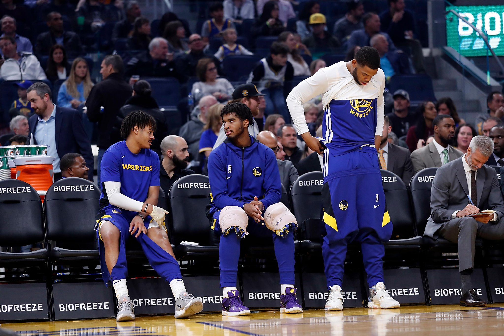 Warriors rookie Jordan Poole tries to tap into his lifelong swagger