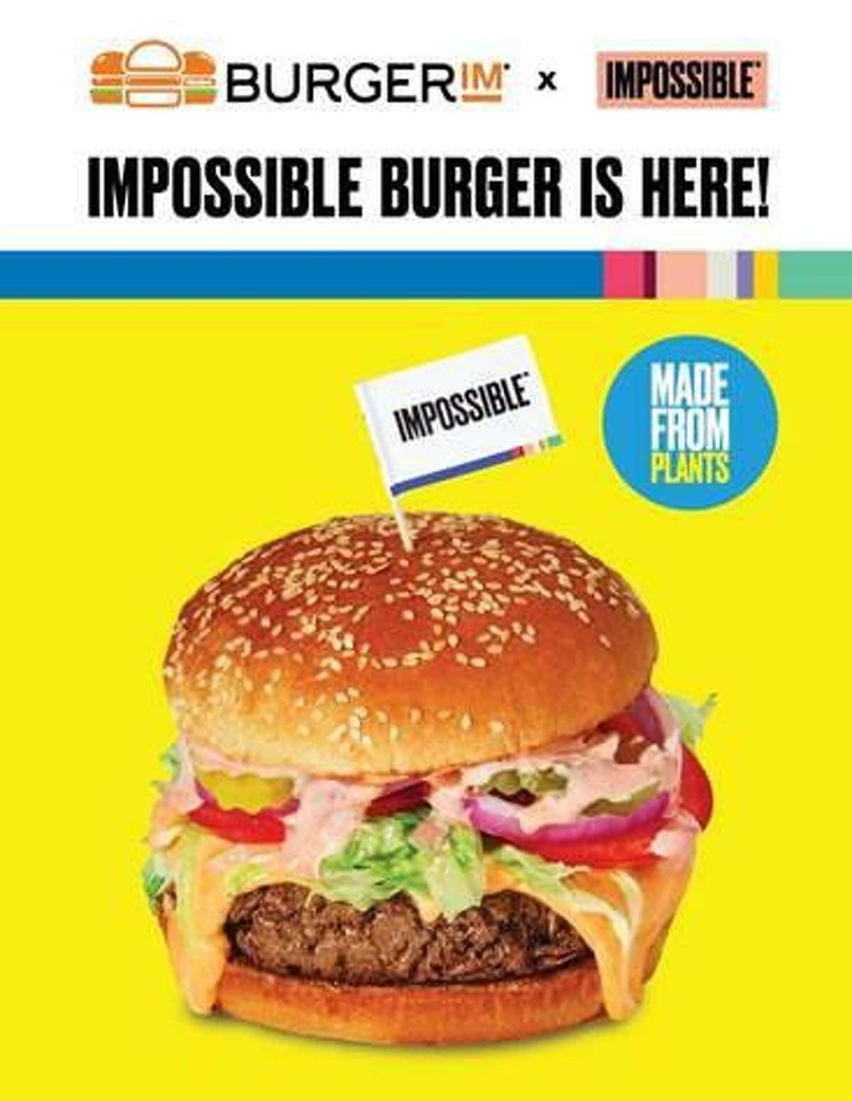 BurgerIM, an Israeli fast-food chain with a location in Parkdale Mall, is celebrating the launch of its partnership with Impossible Foods with free Impossible Burgers on Black Friday.