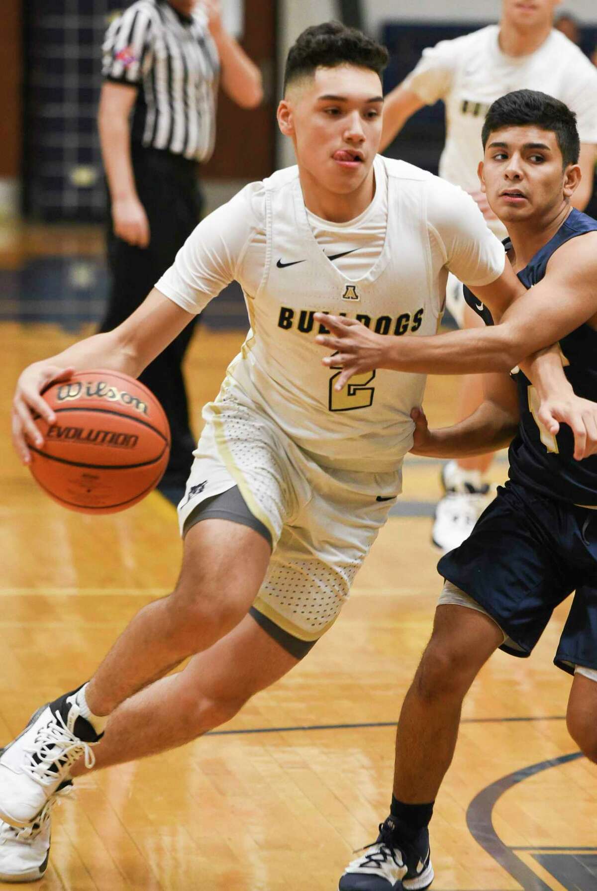 Alexander’s Bobby Torres finished his junior year averaging 15.9 points per game while being named the Offensive Player of the Year in District 29-6A.