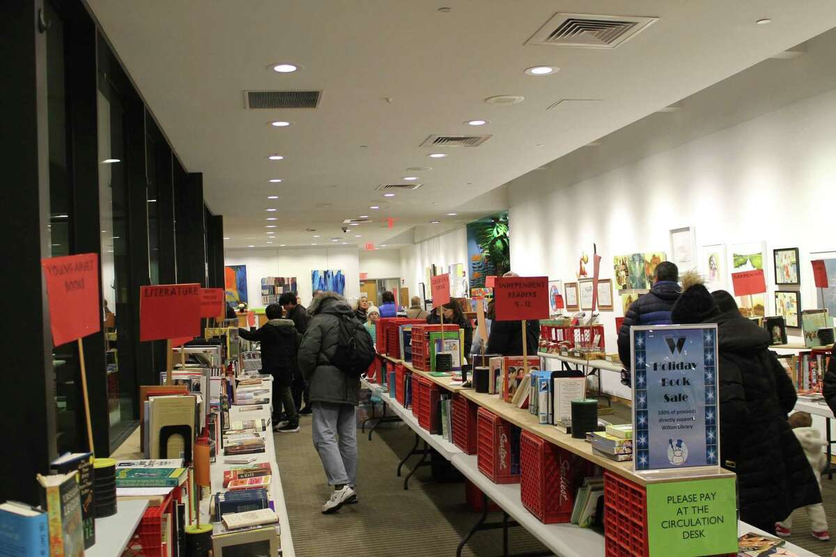 Wilton Library’s annual Holiday Book Sale begins Thursday, Dec. 5 at noon and runs during regular library hours through Dec. 29.