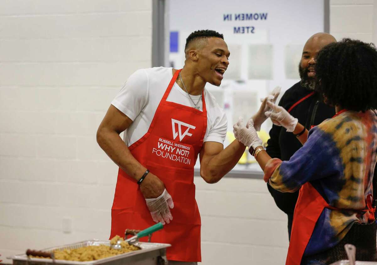 Russell Westbrook opens up by offering a helping hand