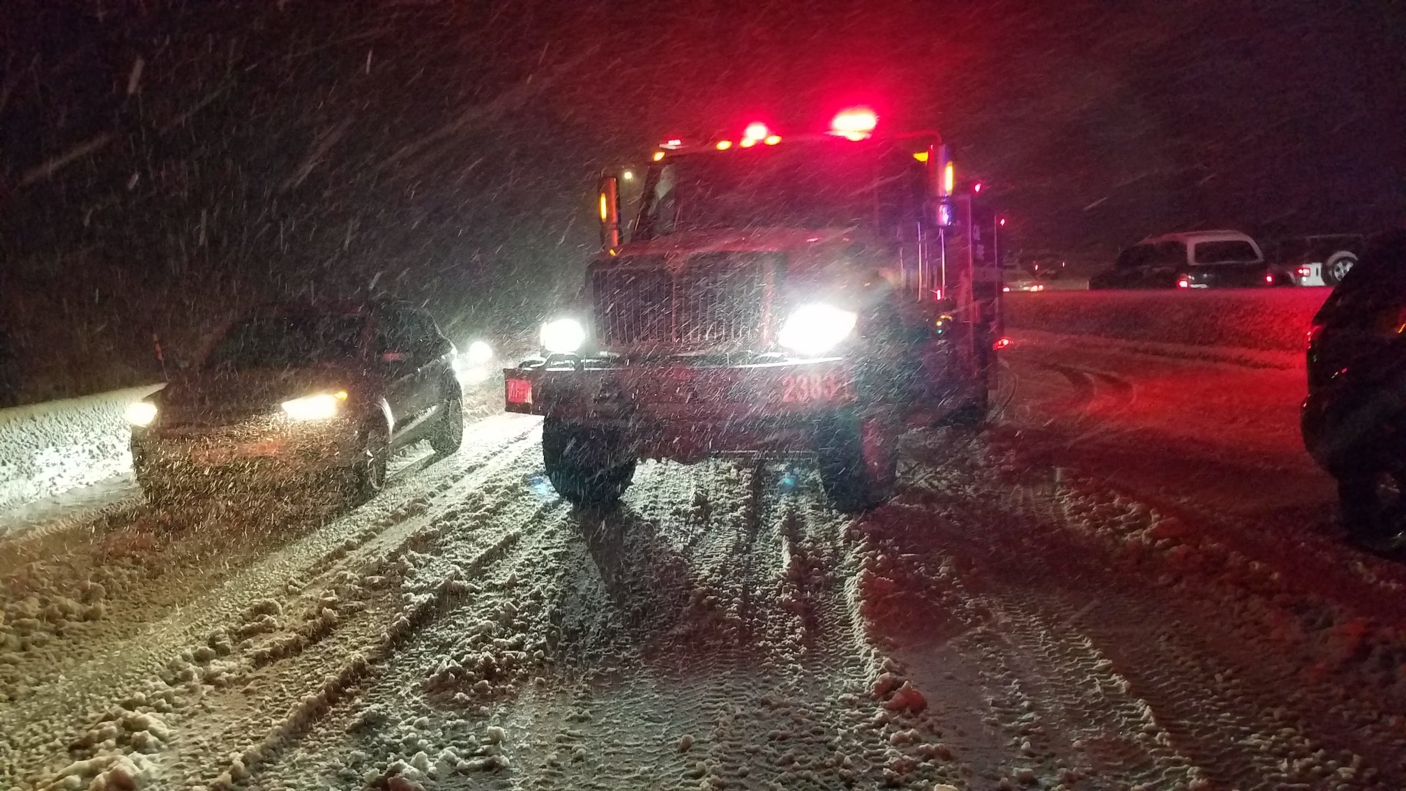 Snow creates travel nightmare in Sierra