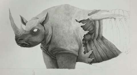 In The Halls Stamford High Student Has An Eye For Pencil Art Stamfordadvocate