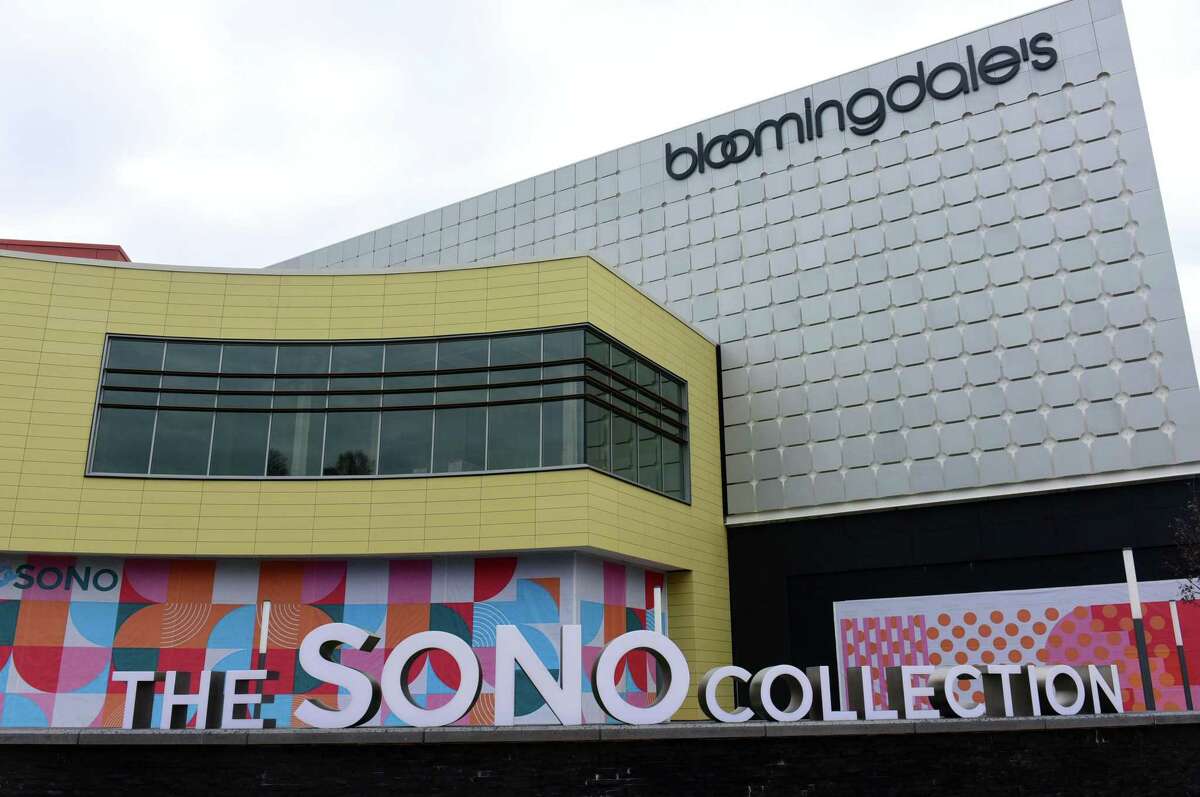 One person was detained following a fight that damaged Bloomingdale’s Monday night at The SoNo Collection.