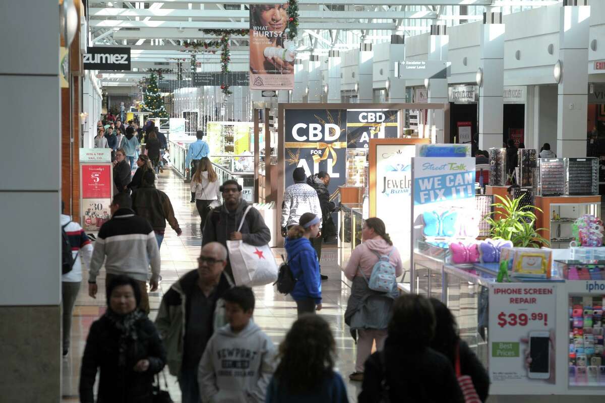 Black Friday shopping at Connecticut Post Mall, in Milford, Conn. Nov. 29, 2019.