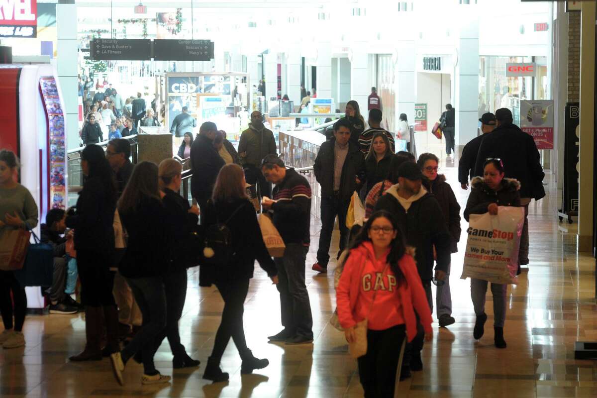 Black Friday shopping at Connecticut Post Mall, in Milford, Conn. Nov. 29, 2019.