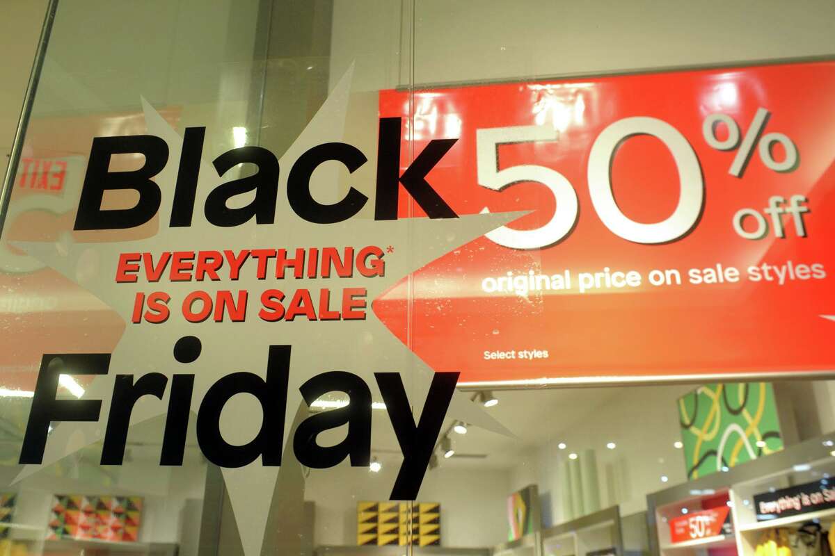 Black Friday shopping at Connecticut Post Mall, in Milford, Conn. Nov. 29, 2019.