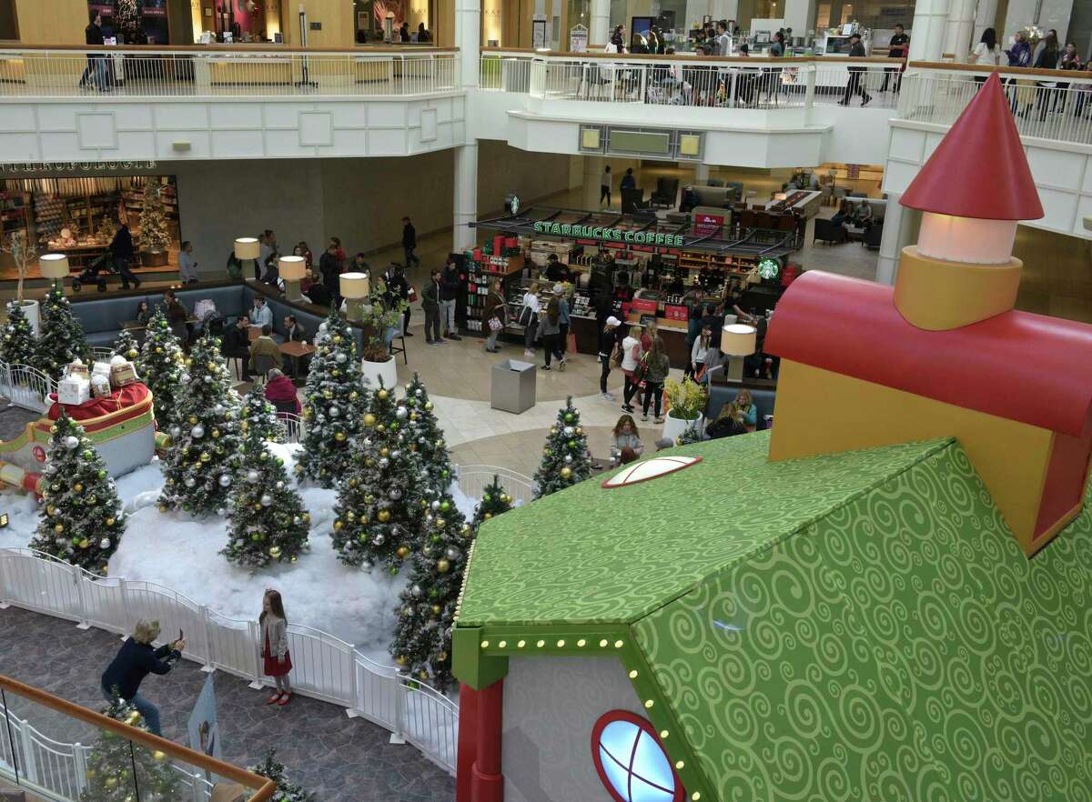 Santa HQ during Black Friday at the Danbury Fair mall, Friday, November 29, 2019, in Danbury, Conn.