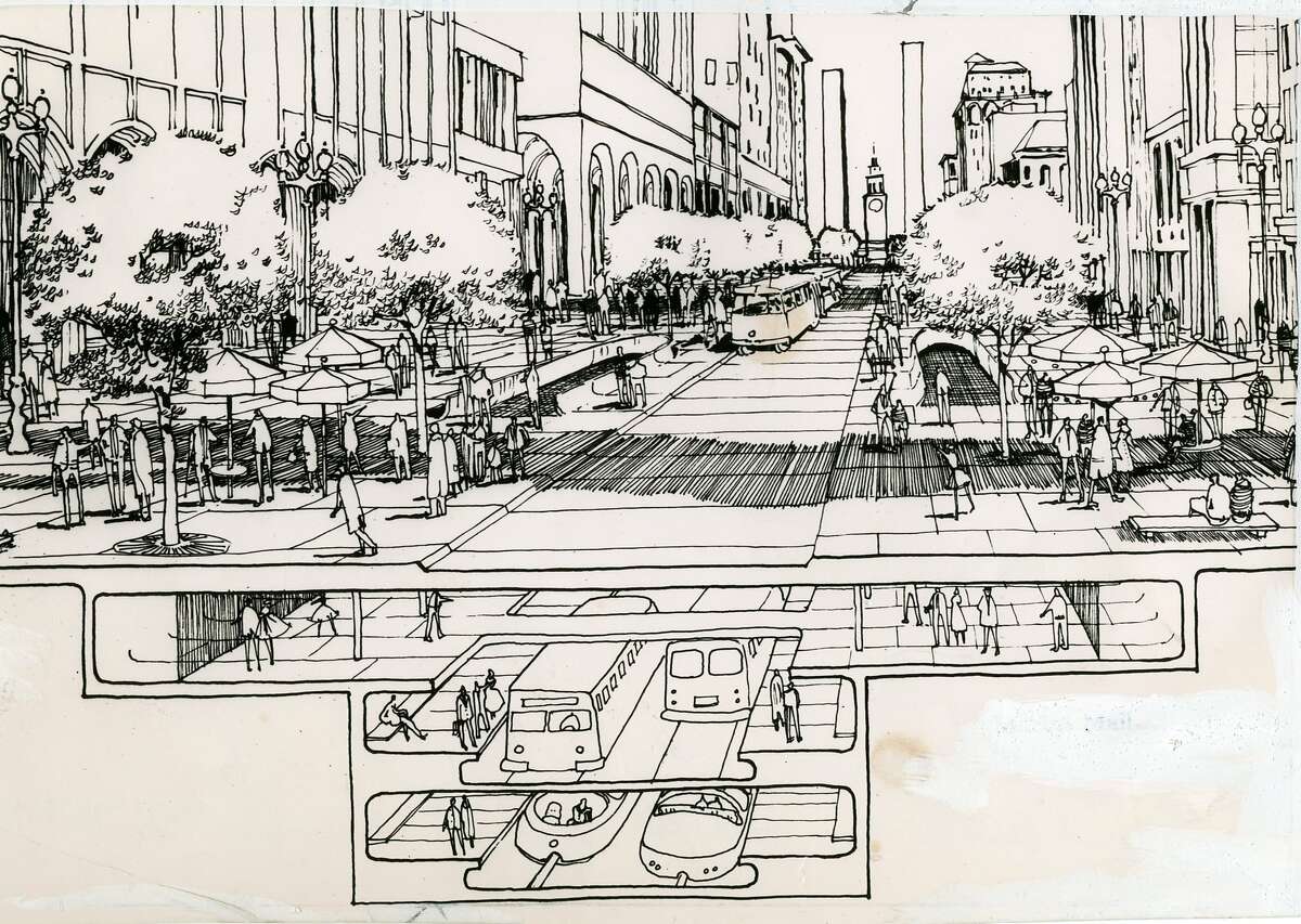市场街图版公司的地铁艺术家计划刊载于1964年8月17日，第15页