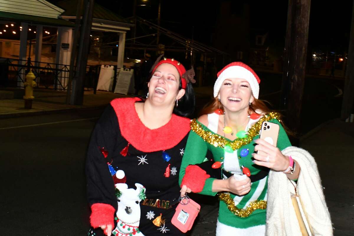 SEEN: Ugly sweater bar crawl in Milford 2019