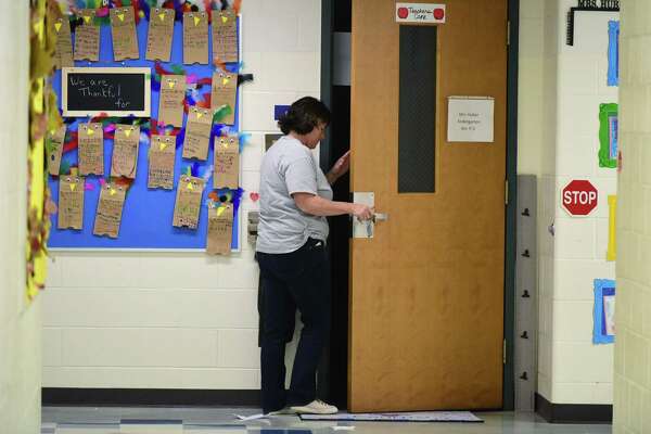 Inside a Norwalk school lockdown drill: 'We made a little ...