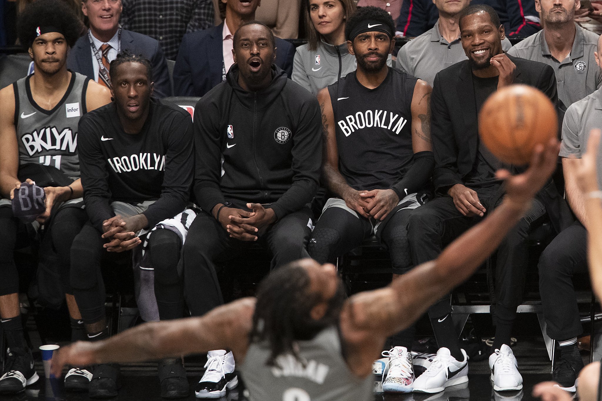 Kevin Durant, Kyrie Irving and the Nets: The story is in street clothes