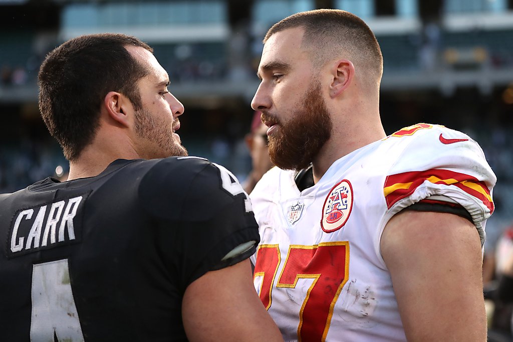Can Raiders hold Chiefs tight end Travis Kelce in check? 