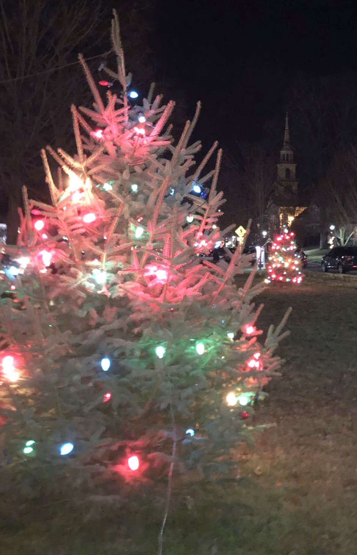 In Photos New Milford's lighting of the trees on the Village Green