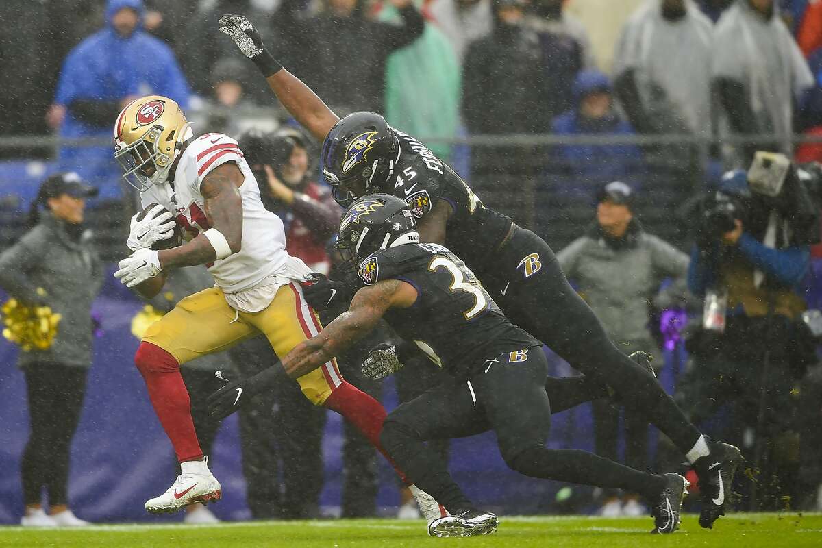 49ers' Raheem Mostert has dream game in loss to his old team, the Ravens