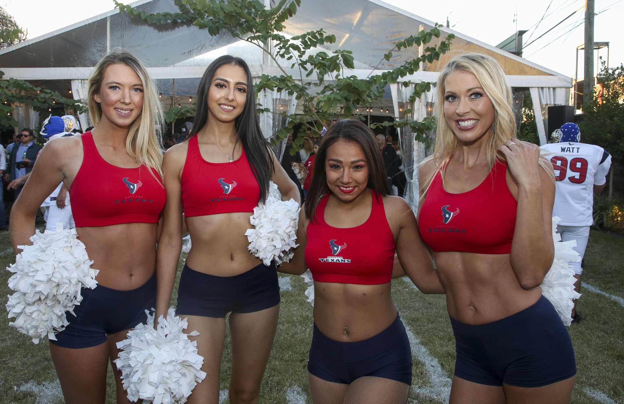 Texans tailgate party