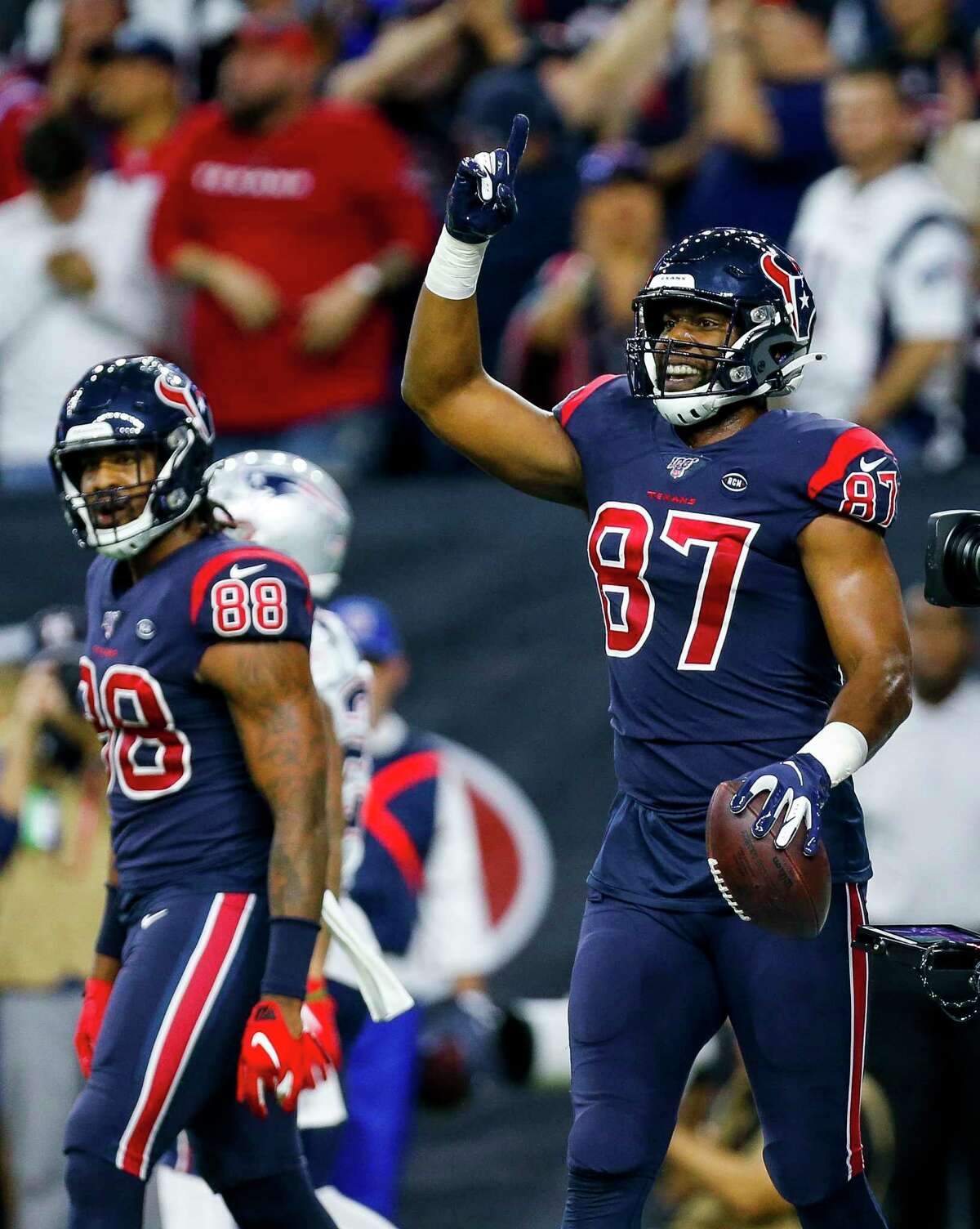 Texans tight end Darren Fells sets franchise record