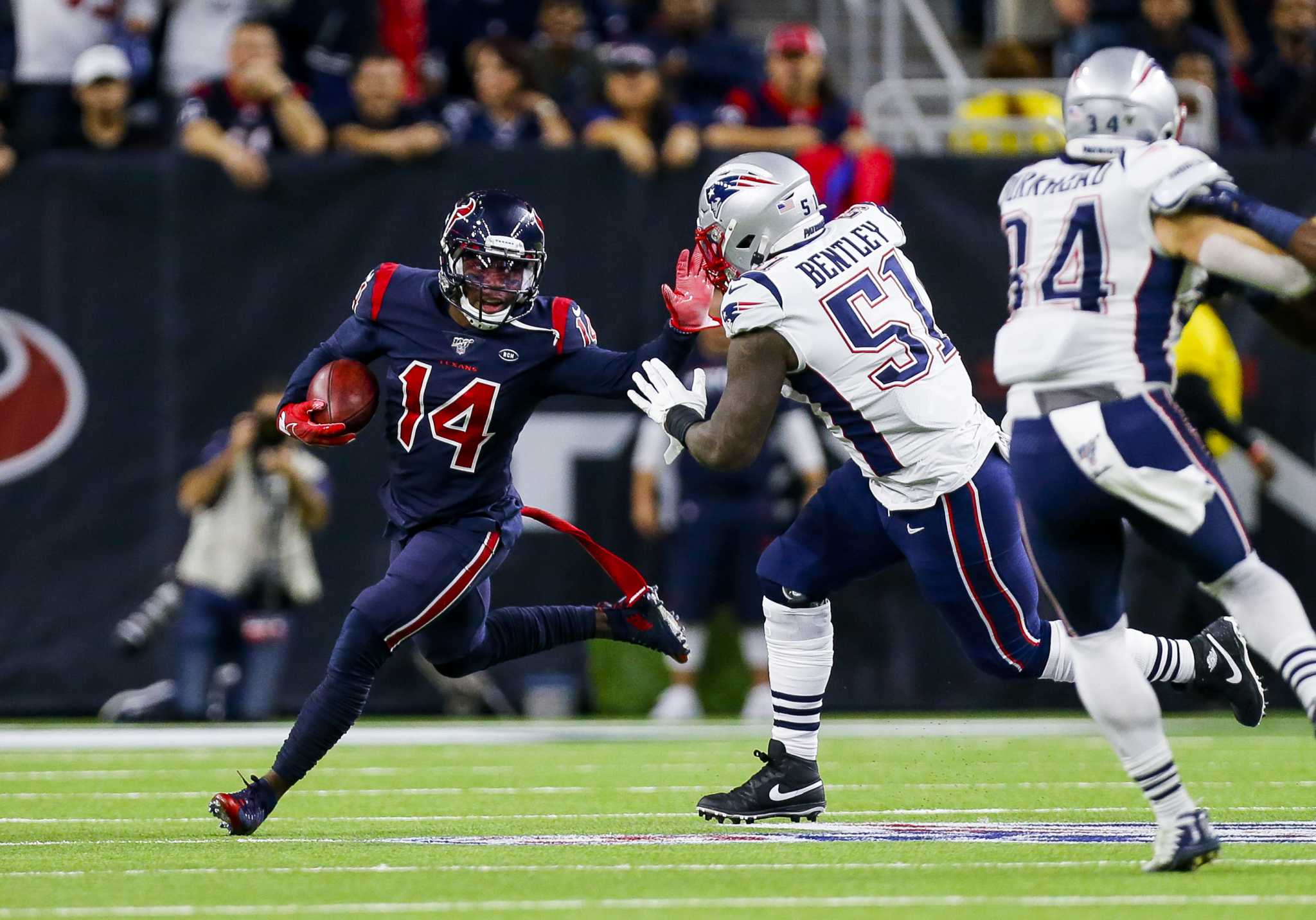 Houston Texans at New England Patriots in-game updates