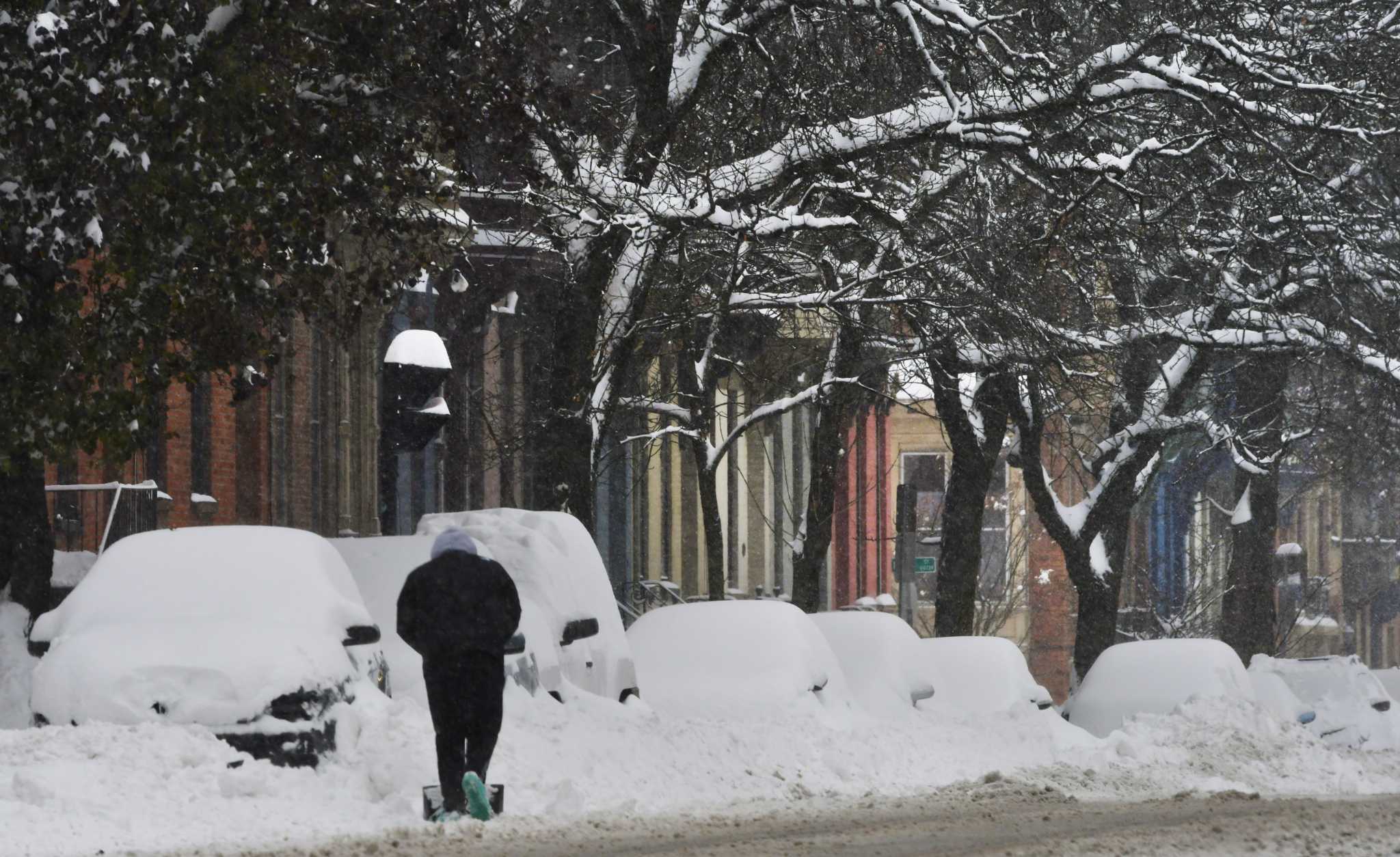 Schenectady mayor We had trouble keeping up with the storm