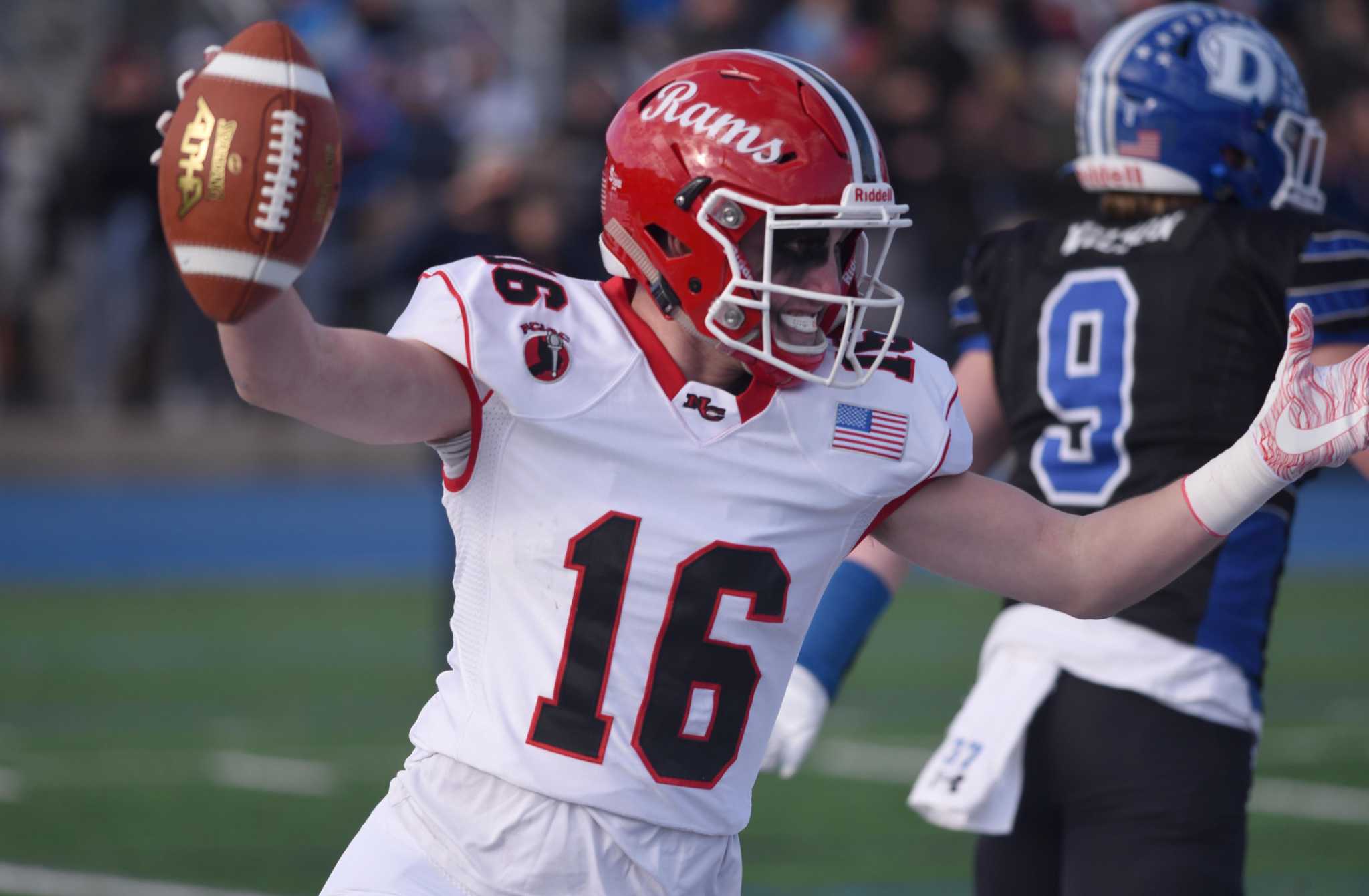 New Canaan football rebounds, shuts out Warde in home opener