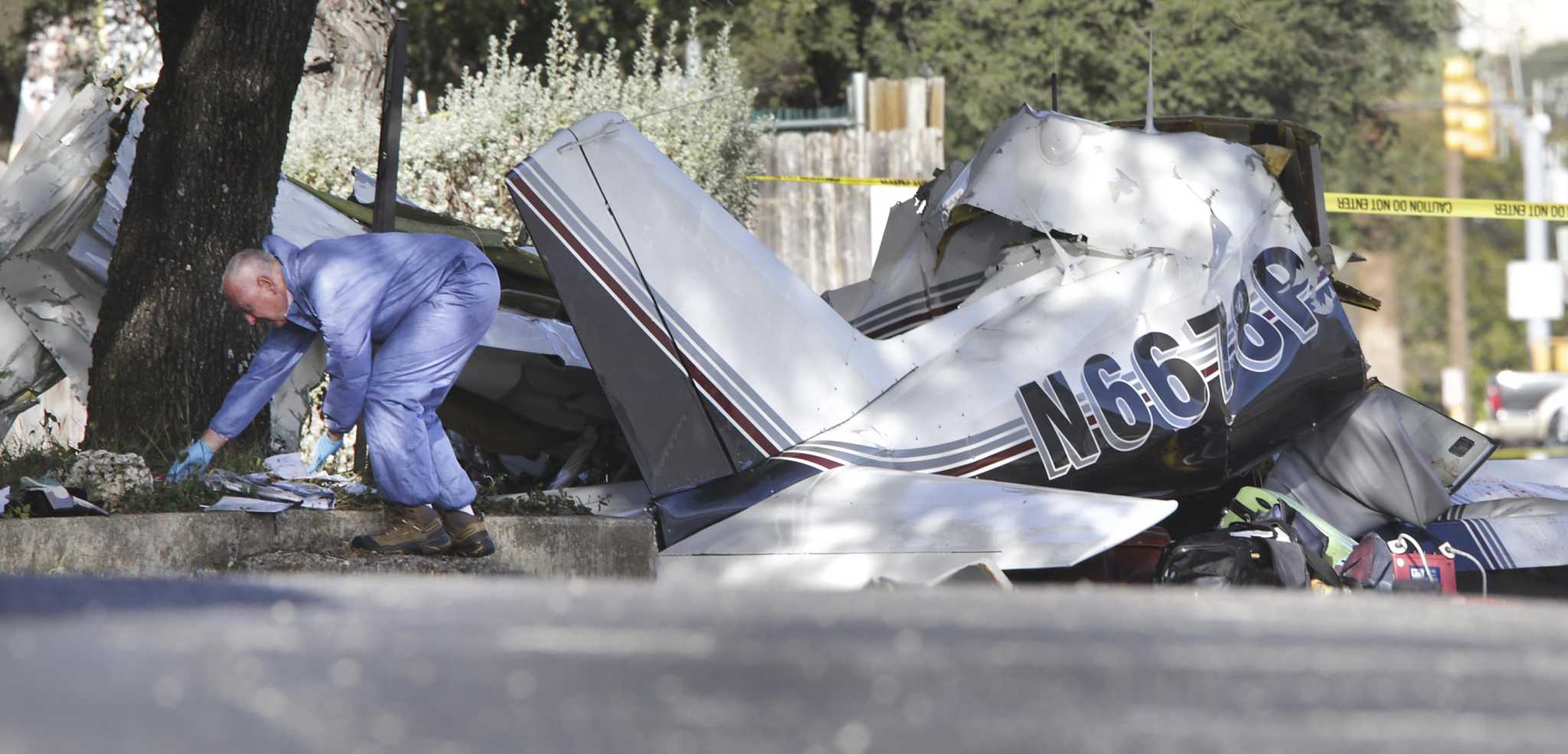 Plane dropped sharply, lost speed before fatal San Antonio crash