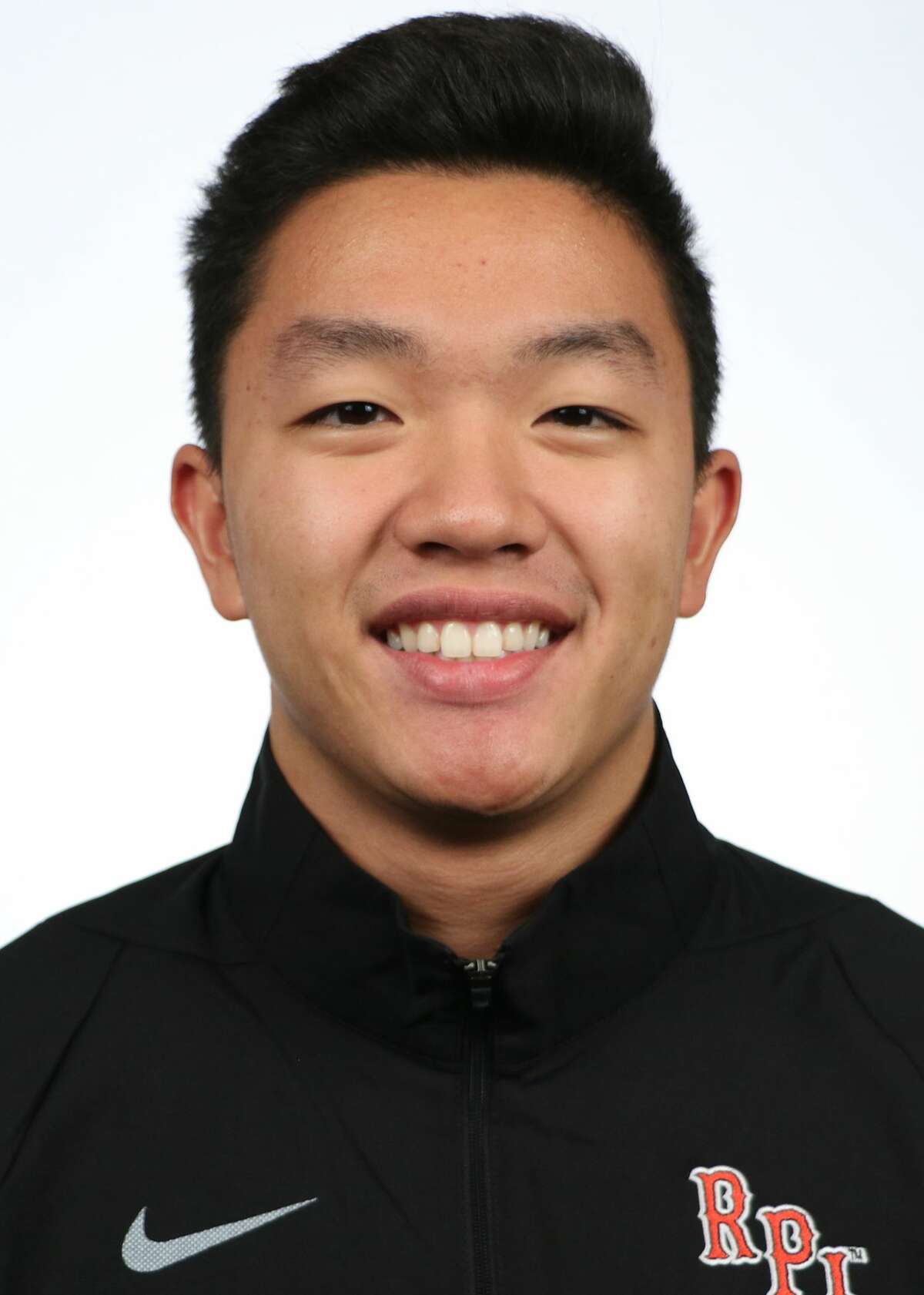 Shaker High graduate Steven Yu of the RPI men's swimming and diving team. (Courtesy of RPI Athletics)