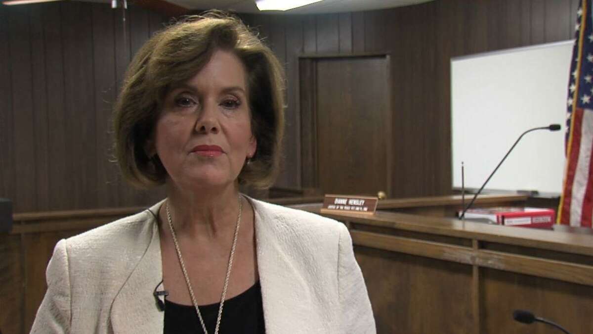 Justice of the Peace Dianne Hensley, of McLennan County. Photo courtesy KXXV-TV, Waco.