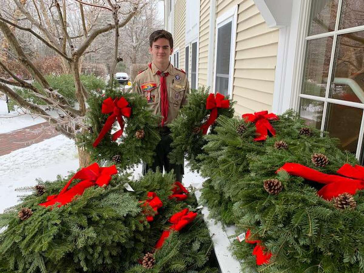 Ridgefield High School student and Eagle Scout Spencer Carlson.